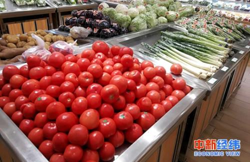 上周食用農產品價格漲幅回落，生產資料價格漲幅持平